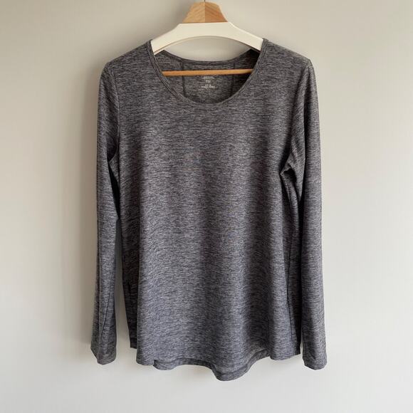 ExOfficio Womens Long Sleeve Active Shirt Size‎ M Gray Outdoor Hiking Athleisure - Picture 1 of 8